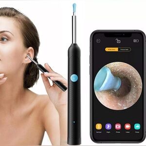 Black Wireless Earwax Removal Tool
